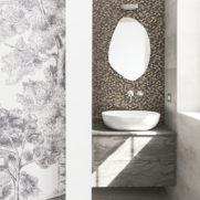 Bagno in nobilitato melamminico – via Fontana – Milano